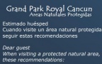 Guia del Visitante - Area Natural